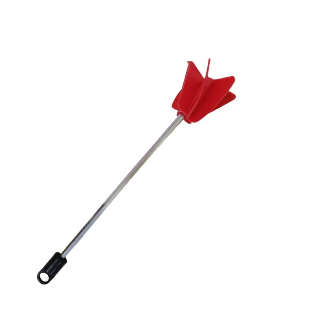 1 Pcs 300mm Paint Mixer Bit Epoxy Resin Pigment Mixing Paddle Stirrer Spiral Blade Stirring Rod 1/4in Shank Qme