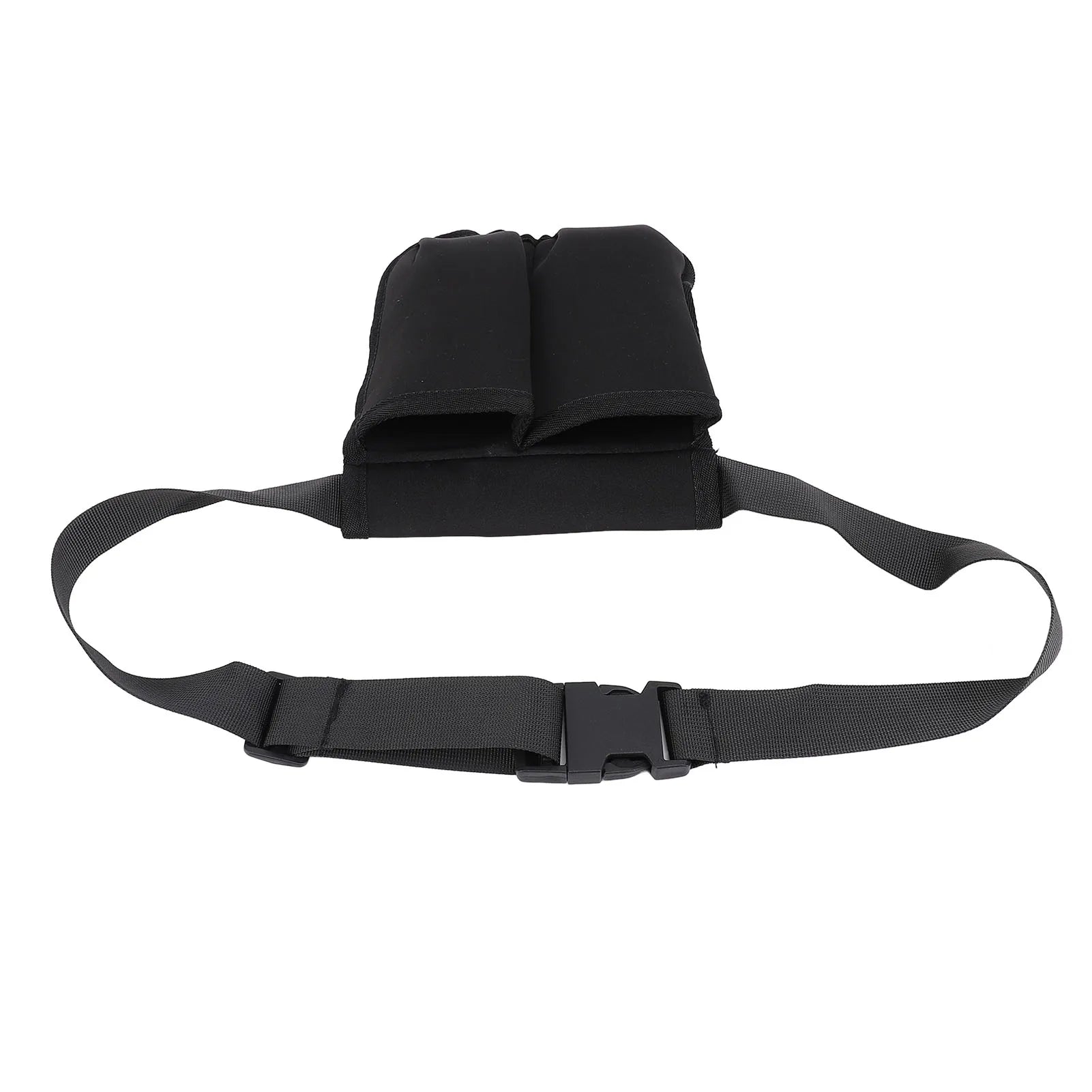 Massage Waist Pouch Two Bottles Massage Bottle Bag Adjustable Belt Supplies Professional Lotion Holster for Therapist Qme