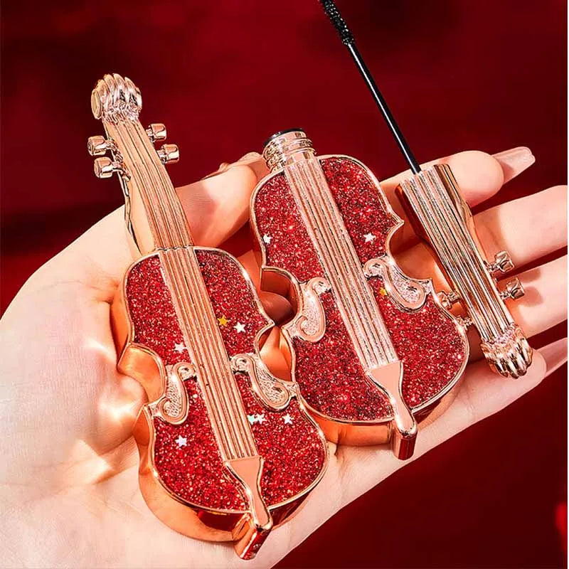 Violin Mascara Lengthening Volume Defining Long Thin Curly Waterproof Qme