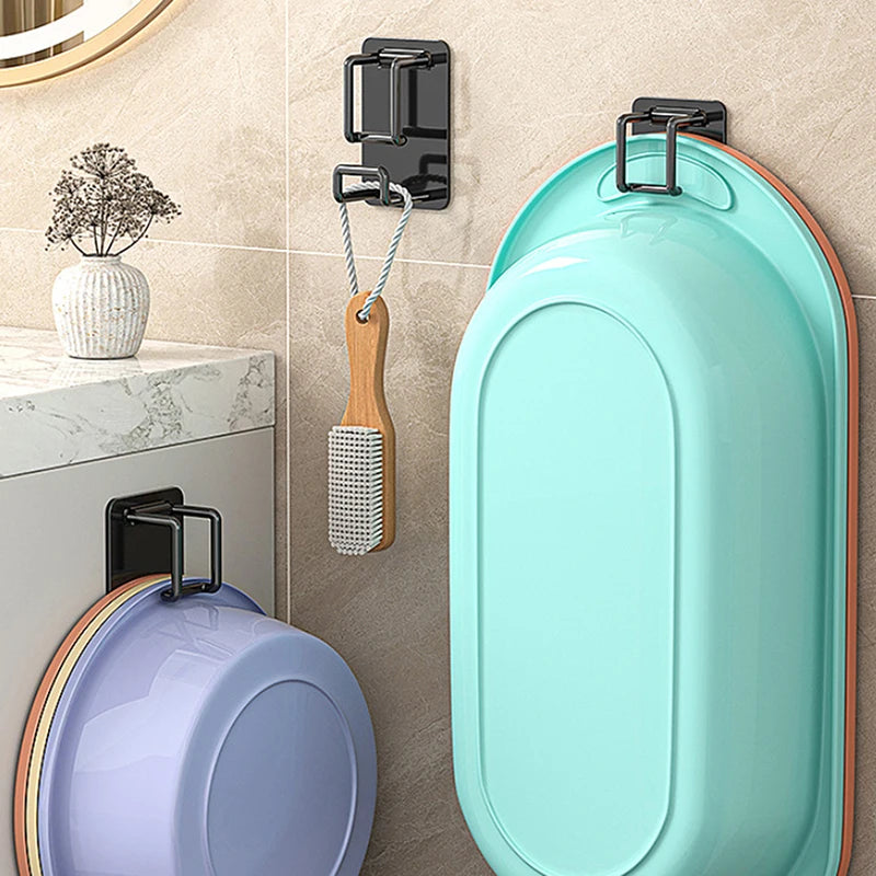 Space Saving Storage Hook Bathroom Holder Utility Hooks Non Qme