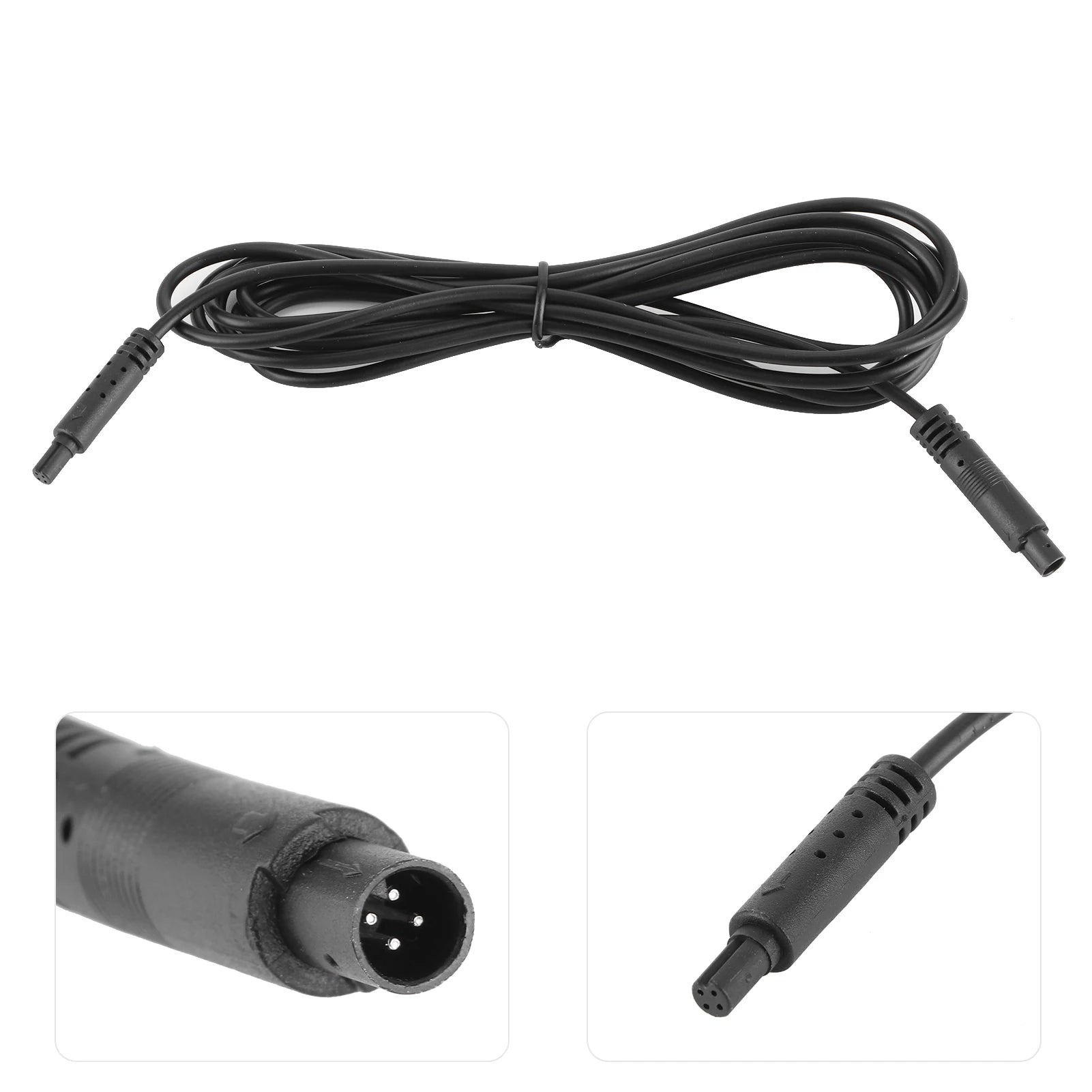 2.5m 4Pin Car Dash Cam Extension Cable Rear View Backup Camera Wire for 12V 24V Truck Trailer Dash Cam Extension Cable Qme
