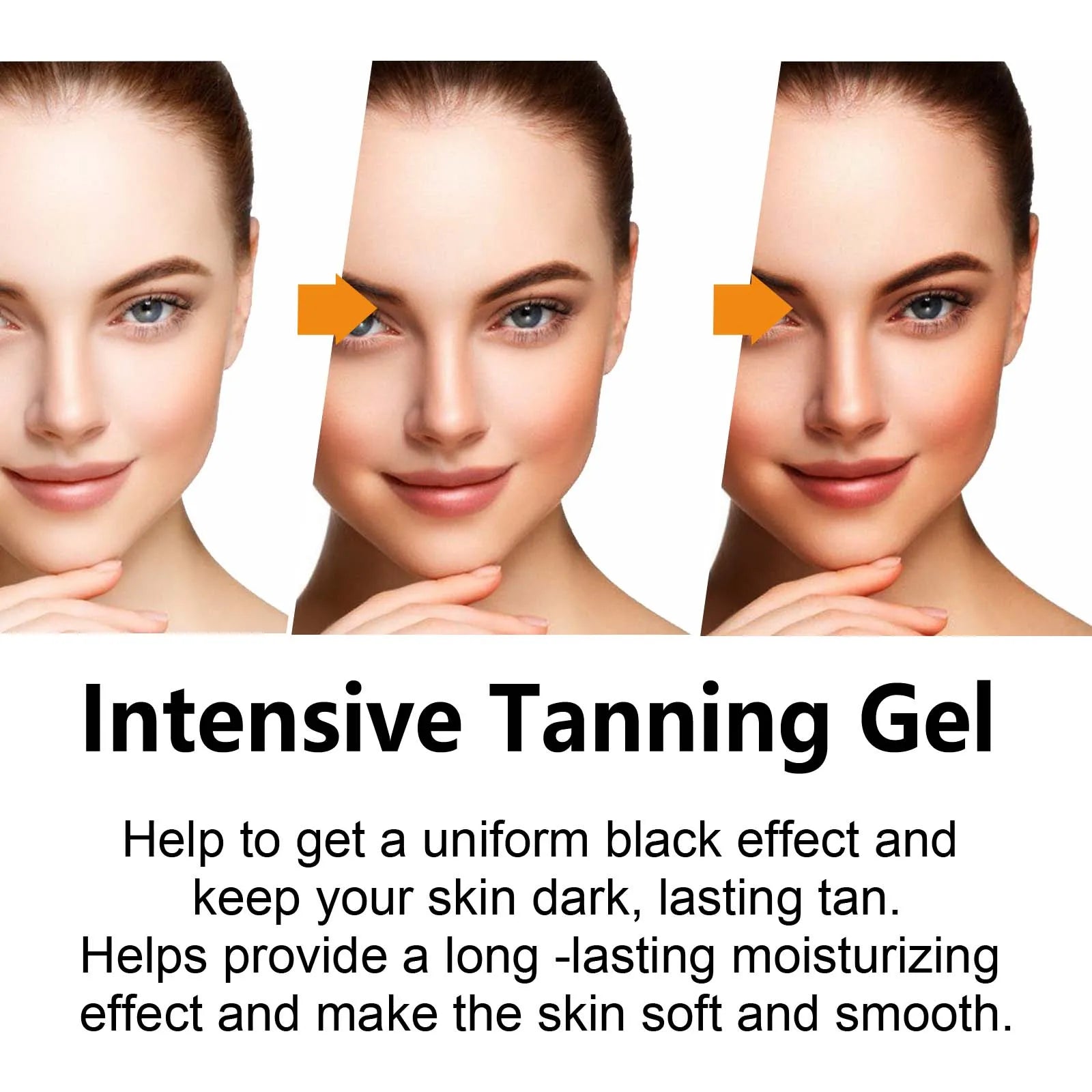 Carroten Tanning Gel Accelerate dark skin Enhance melanin Tan accelerator Cream Long lasting hydrating Sunless Tanning Products Qme