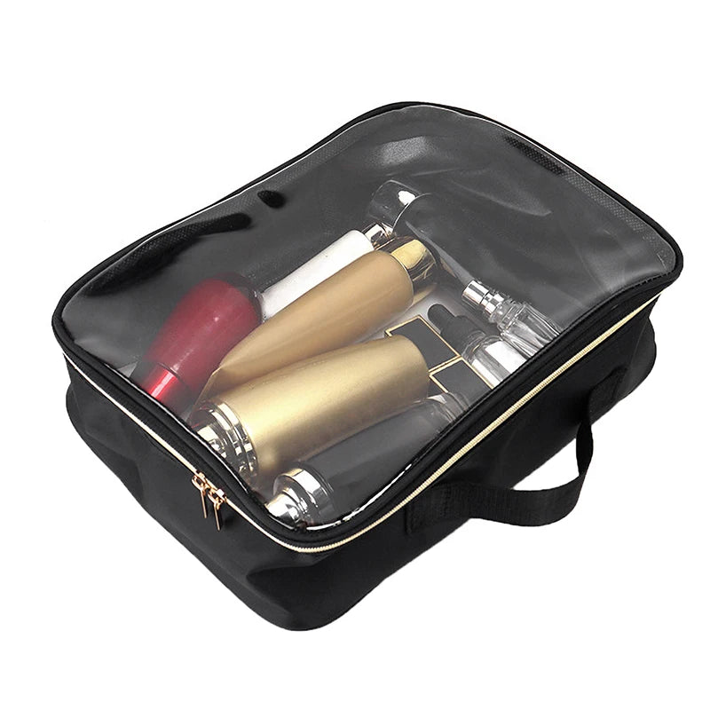 Large Capacity Cosmetic Organizer Beauty Women Case Portable Travel Qme