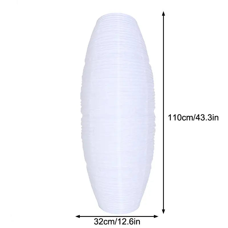 Modern Tall Rice Paper Floor Lamp Soft Warm Glow Minimalist Slim Design For Living Room Bedroom Home Decor Qme 1pcs