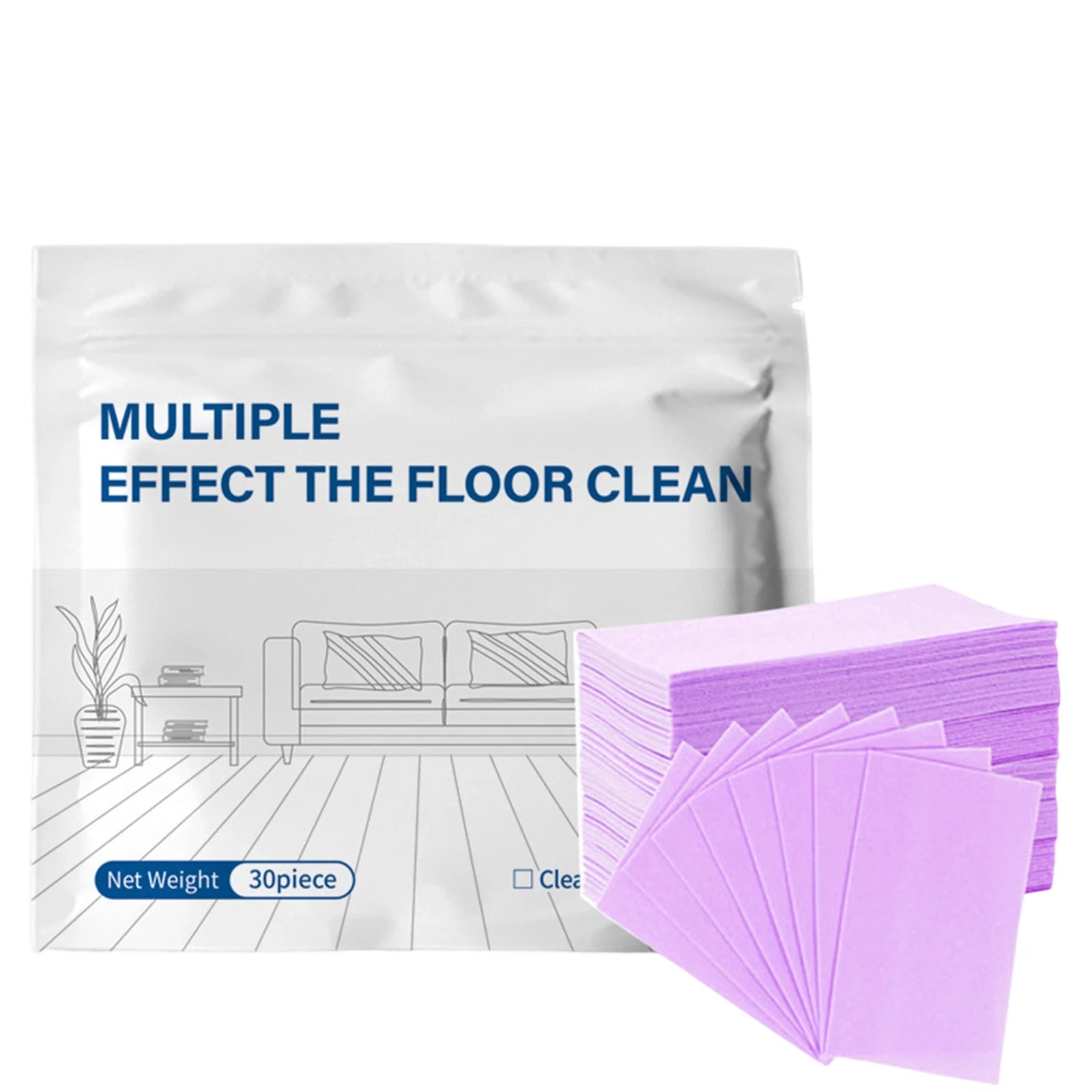 Floor Cleaner Cleaning Sheets Stain Removal Brightening and Fragrance-retaining Floor Cleaning Supplies Qme