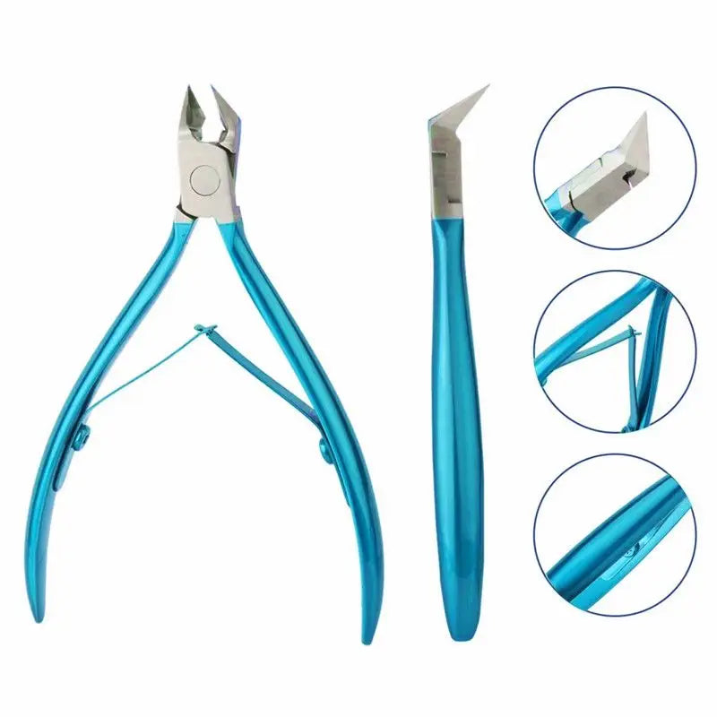 Toe Nail Clipper Ingrown Thick Toenails Trimmer Professional Qme