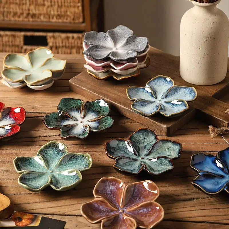 Multi-color Kiln Transformed Dish Dipping Sauce Small Giftvintage Qme