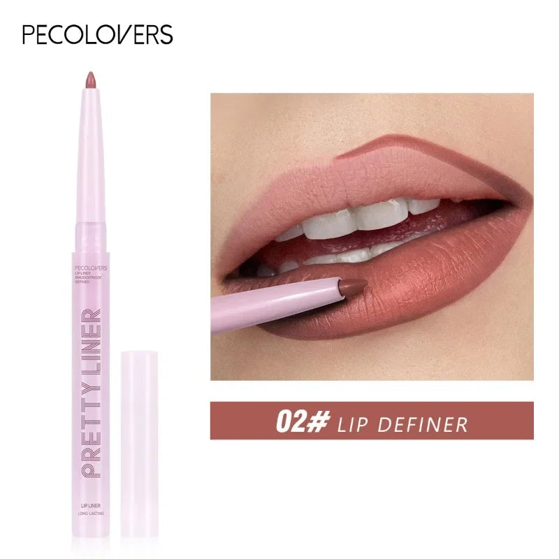 Purple Lip Line Pen Waterproof Pollution Proof Durable Will Not Drop Qme 02