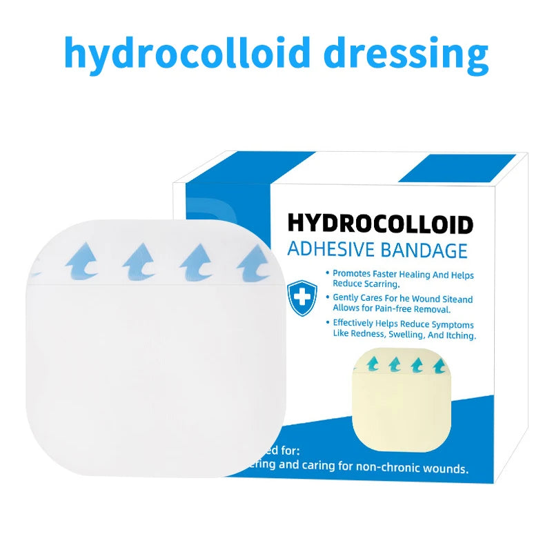 1 Self-adhesive Patches Hydrocolloid Dressing Invisibility Breathable Qme