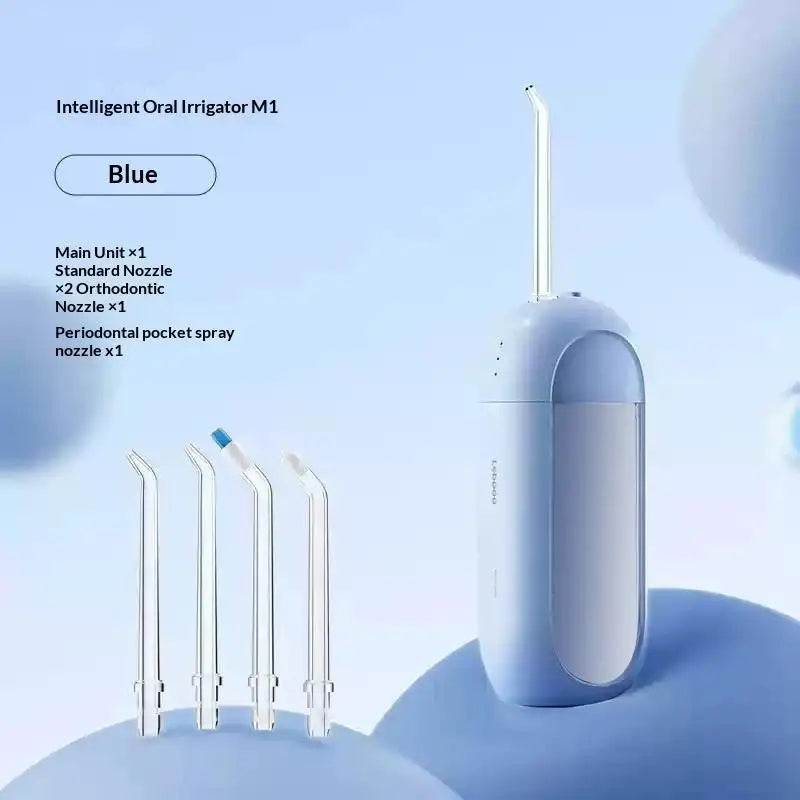 Electric Portable Oral Care Irrigator Rechargeable 4 Cleaning Modes Qme A1