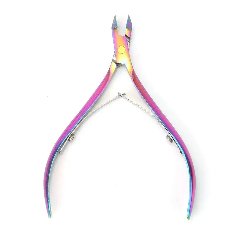 Cuticle Scissors Nippers Manicure Stainless Steel Cutters Nail Qme