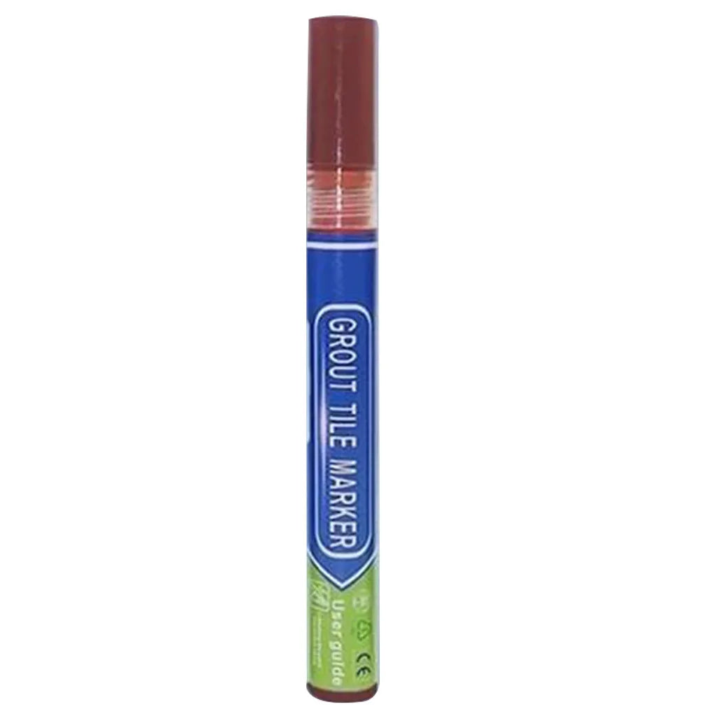 Multi Color White Waterproof Tile Marker Grout Pen Wall Seam Pen For Tiles Floor Bathroom Decontamination Seam Repair Tools 4ml Qme Brown