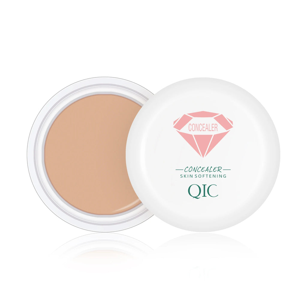 3 Colors Concealer Palette Moisturizing Long Lasting Cover Dark Circles Freckles Acne Marks Facial Blemishes Qme