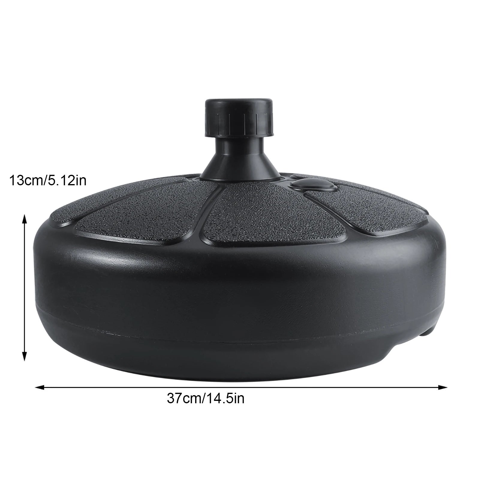 Fillable Umbrella Base Stand Round Plastic Water Sand Filled Patio Garden Umbrella Holder Outdoor Patio Umbrella Stand Qme
