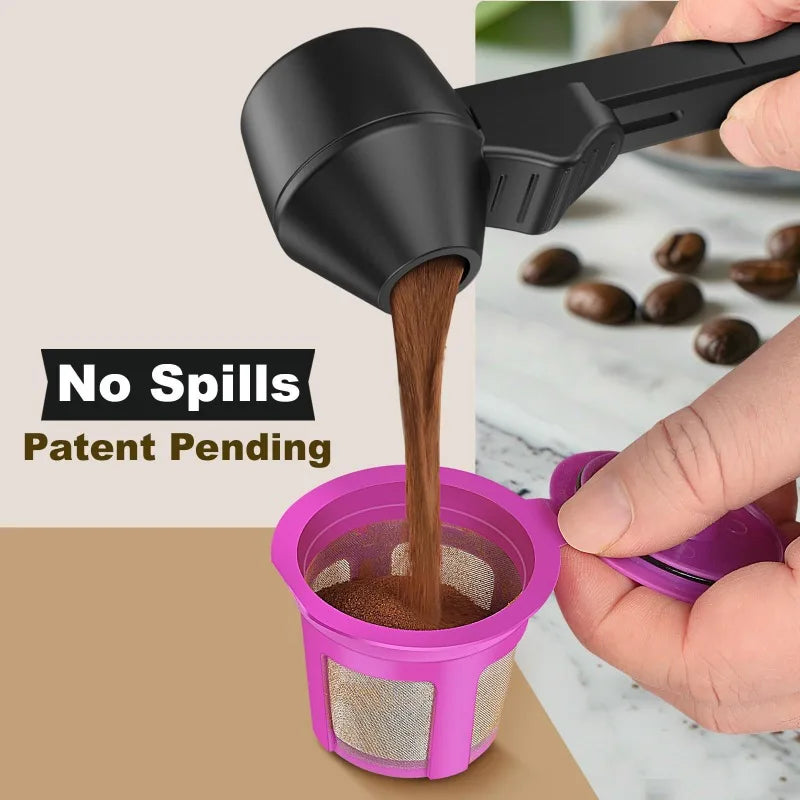 Hot-selling Coffee Sliding Spoon Long Handle Large-capacity Qme