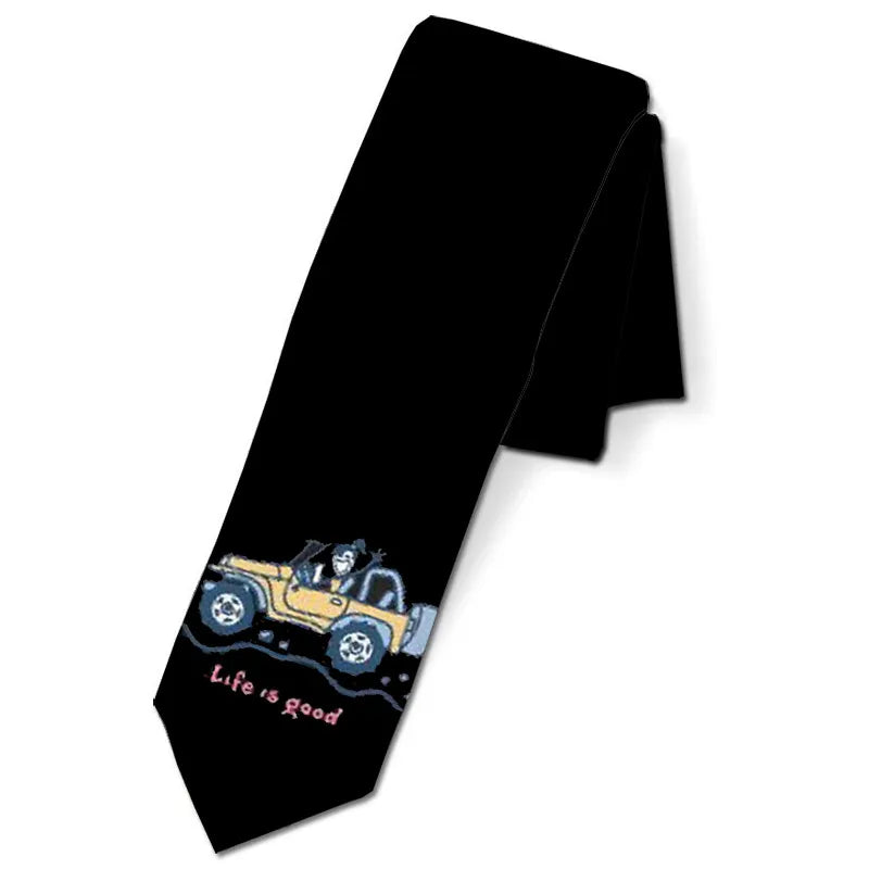 Mathematical Formula Tie Men's Outdoor Travel Ladies Party Qme type7