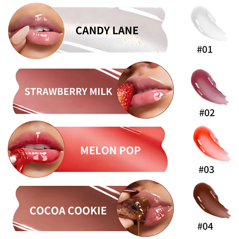 Crystal Gloss Moisturizing Lipstick Vibrant Colors Can Brighten Lips Qme