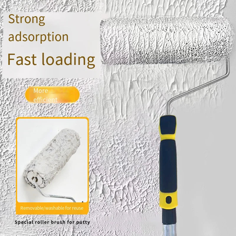 Wall Brush Putty Roller Texture Pattern Drywall Compound Smooth Qme