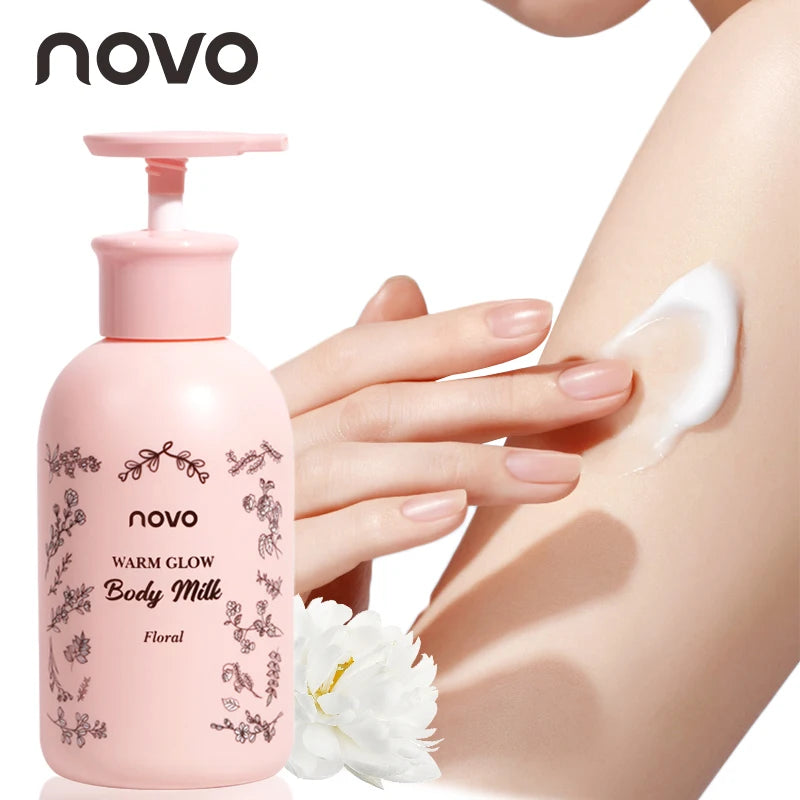 Rose Scented Body Lotion Face Moisturizer Cream Hyaluronic Acid Qme