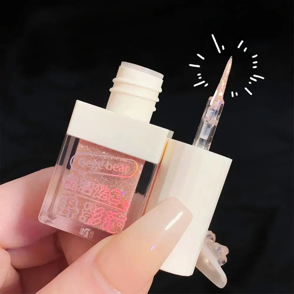Gege Bear Liquid Eye Shadow Pearlescent Sequins Glitter Powder Qme