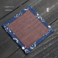 Handmade Bamboo Tea Mat Craftsmanship Kung Fu Accessories Making Qme E