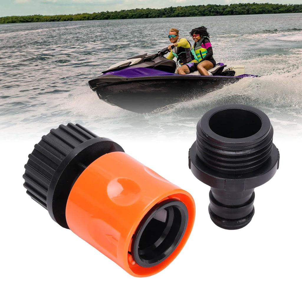 Jet Boat Flush Kit Outboard Motor Quick Connect Flush Kit Replacement for PWC 4 Stroke Watercraft Qme