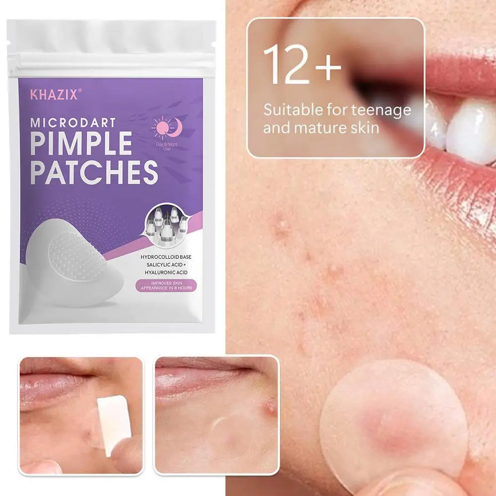 Microneedle Acne Patches Invisible Breathable Pimple Patch For Acne Removal Acne Spot Treatment For Face Pimple Patch X9A7 Qme