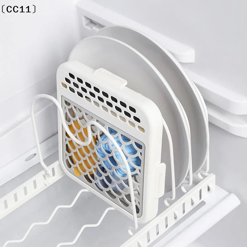 Silicone Mesh Box Dishwasher Cutlery Basket Bottle Parts Storage Qme