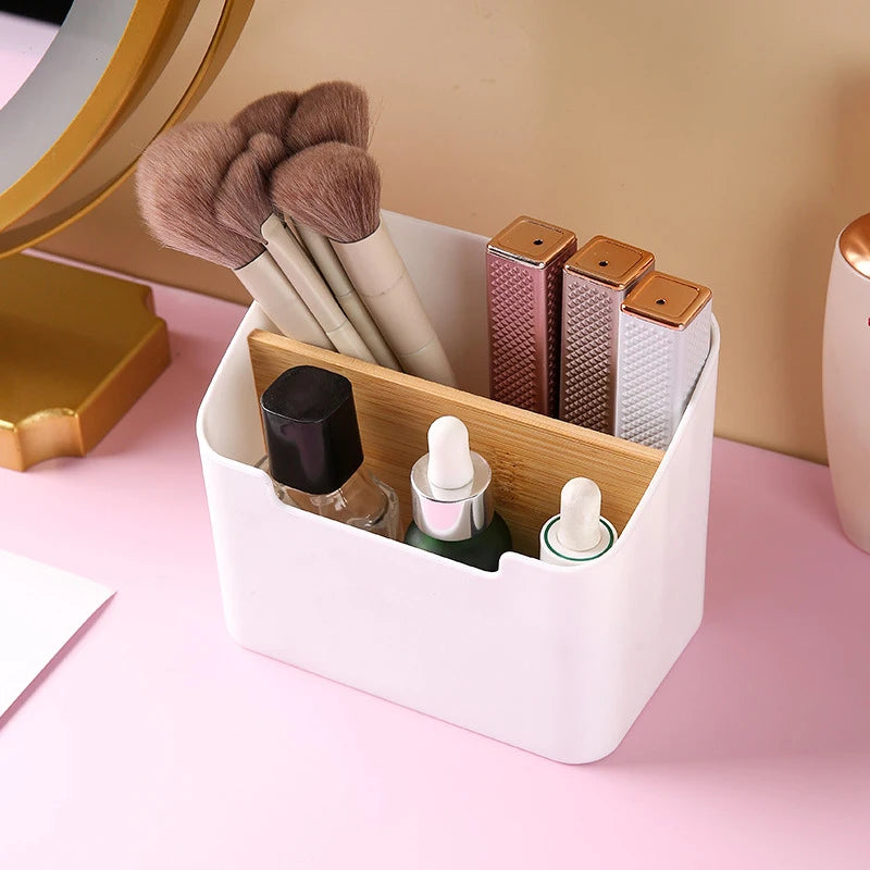 Multi-function Storage Box TV Air Conditioner Remote Control Organizer Practical Tissue Box Home Cosmetic Storage Box Qme