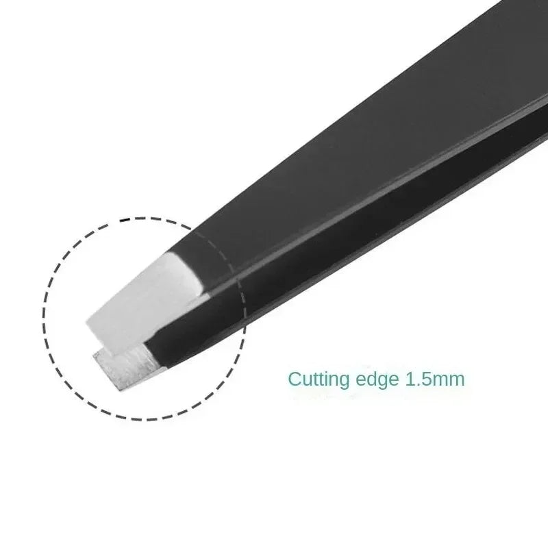 1/4pcs Professional Eyebrow Tweezers Makeup Tools Eyebrow Pinch Pliers Tweezer For Eyebrows Accessories Beauty Hair Clip Remover Qme