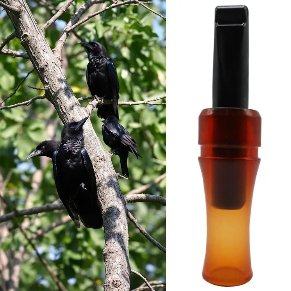 Hunting Whistle Crow Caller Attract Crows Hunting Tools Authentic Bird Call Crow Whistle Realistic Sounds Outdoor Accessories Qme
