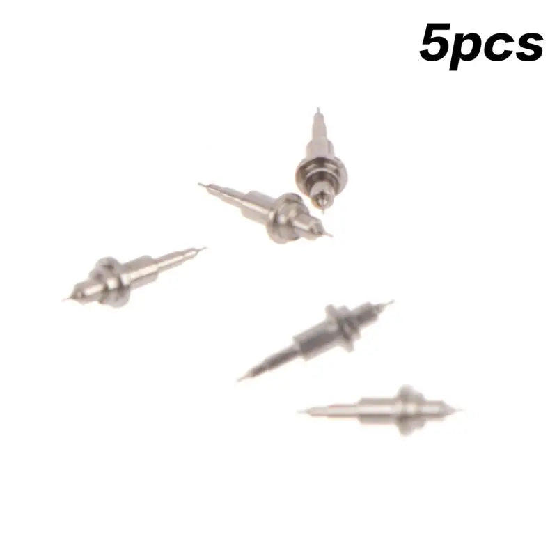 5Pcs Pocket Watch Pivot Pendulum Axis Sharp Cores Point Balance Wheel Tip Balance Shaft Watch Repair Parts Balance Wheel Shaft Qme