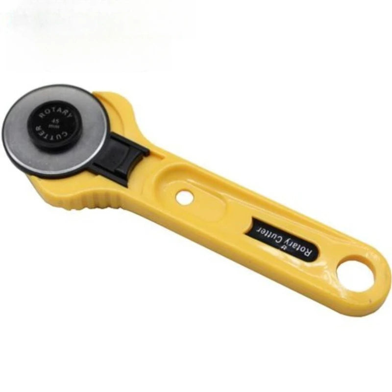 2PCS Rotary Cutter Set 28mm/45mm, Fabric Cutter for Sewing Quilting Leather Paper, DIY Craft Cutting Tool Qme
