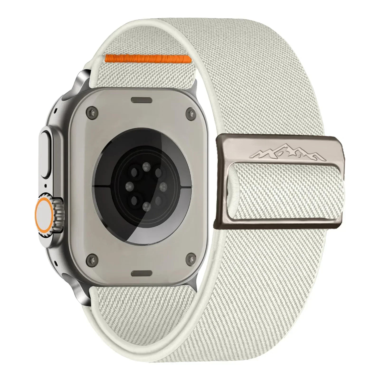 Nylon Strap for Apple Watch Band IWatch Series 9 8 7 SE Ultra 2 Bracelet 44mm 45mm 49mm 40mm 41mm Correa Watchband Accessories Qme starlight 42mm 44mm 45mm 49mm