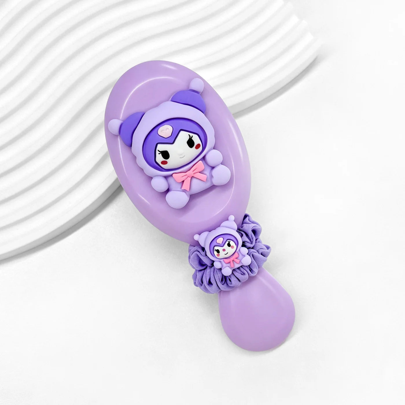 Hello Kitty Kuromi Air Cushion Comb Hair Tie Compact Portable Stylish Qme 5