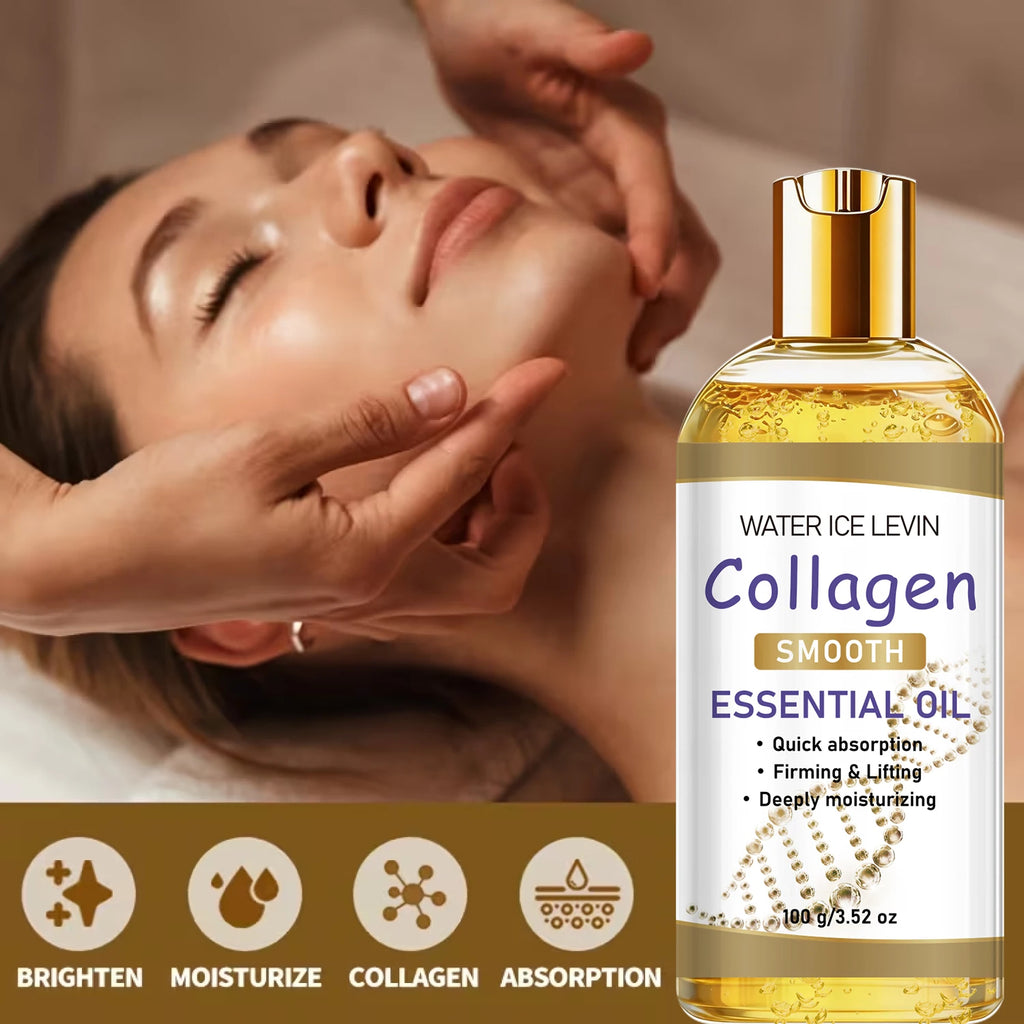 Moisturizing Collagen Body Oil, Firming & Lifting for Smooth, Healthy Skin Qme