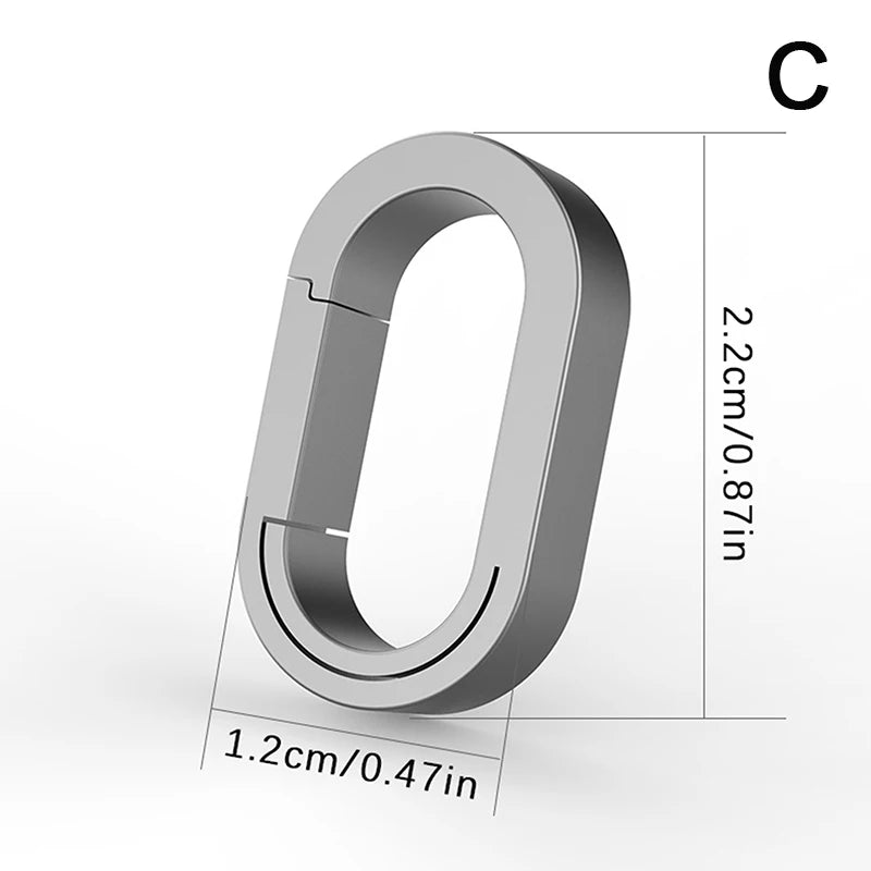 Connection Buckle Universal Joint Auxiliary Ring Titanium Alloy Mini Qme C