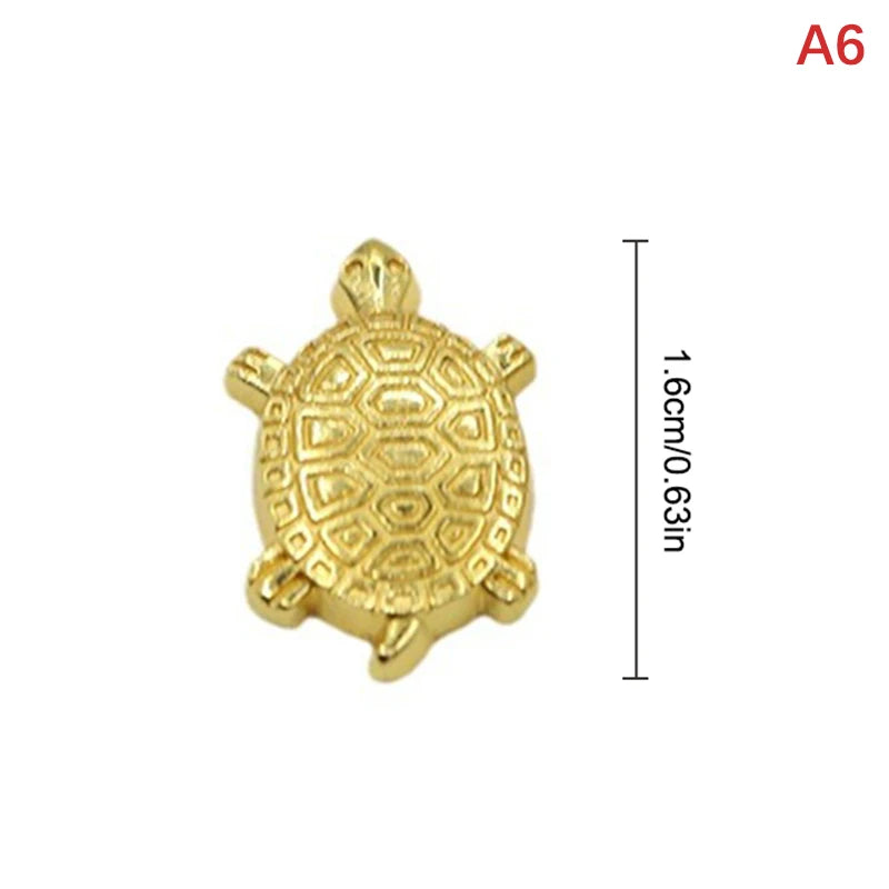 Lucky Turtle Wallet Charm Money-biting Turtleornaments Decor Daily Qme A6