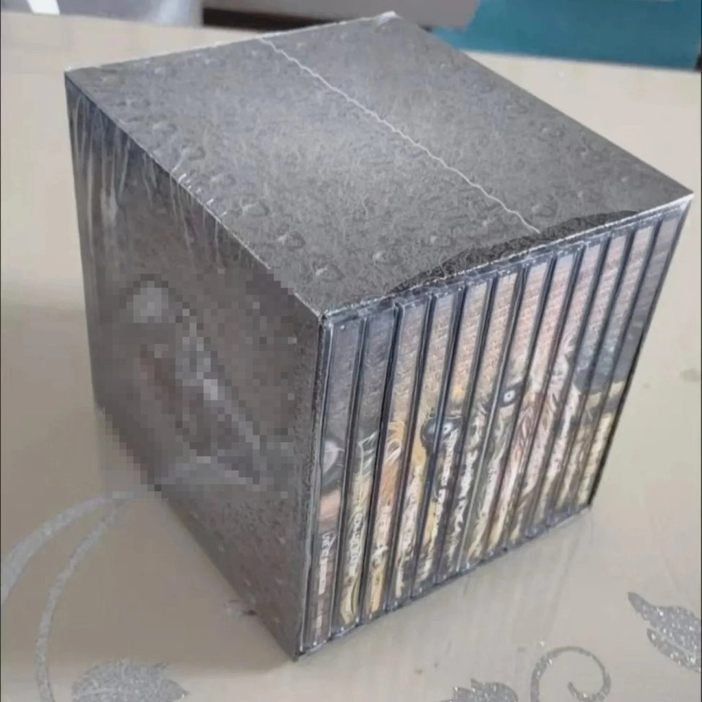 Powerful Metal Music Collection 15CD Premium Embossed Texture Box Set with Intricate Patterns Features Heavy Riffs Strong Vocals Qme
