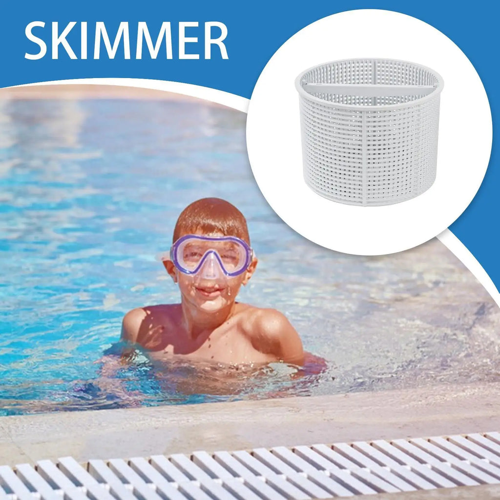 Pool Skimmer Basket Ground Effective Strainer Efficient Cleaning Qme