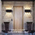 LED Wall Lamp Waterproof Outdoor Wall Light Porch/Garden/Bedroom Indoor Modern Nordic Sconce Luminaire 2 4 6W 8W 10W 12W 85-265V Qme 6W