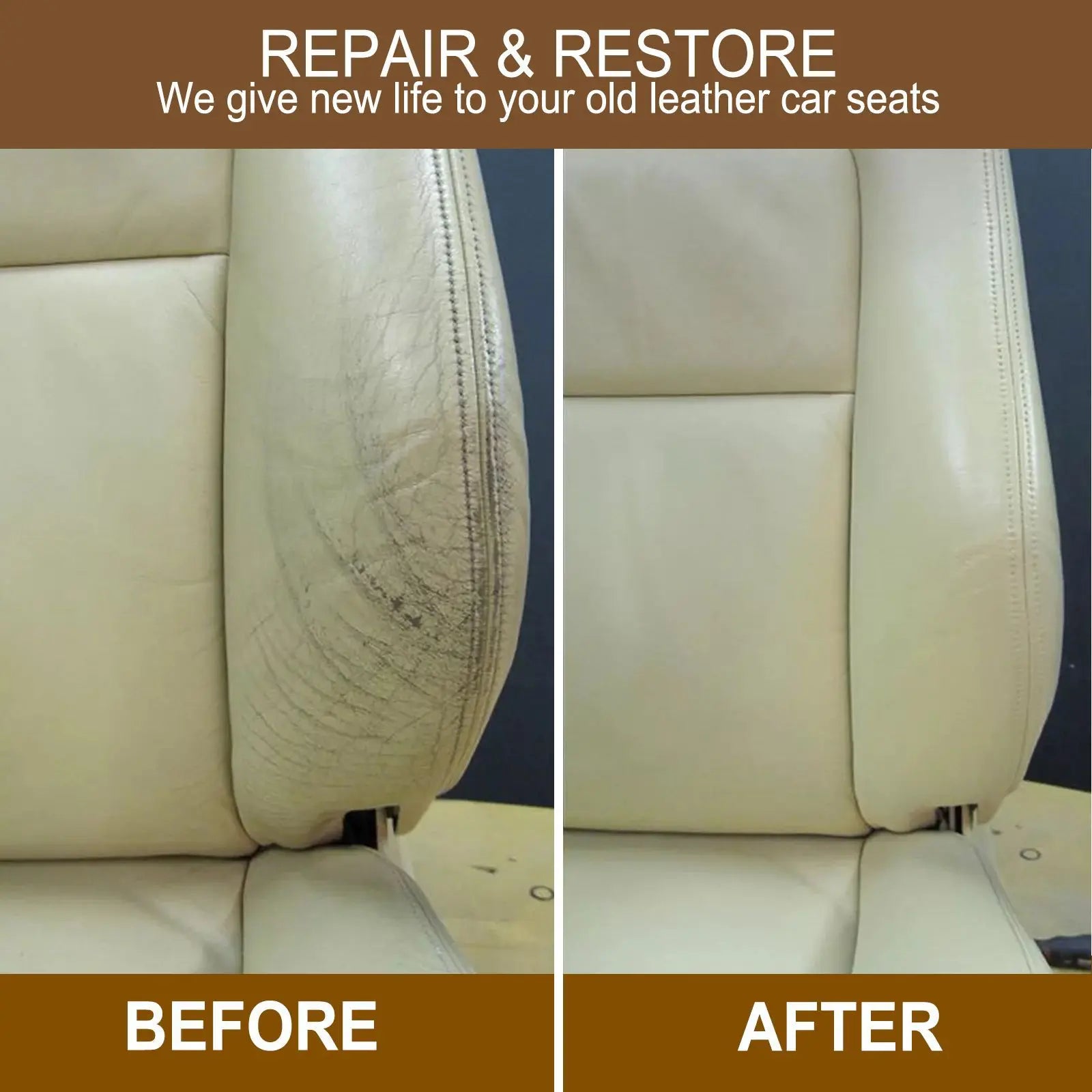 New Leather Finish Car Leather Repair Gel Car Seat Leather Complementary Refurbishing Cream Paint For Car Maintenance Paste Qme