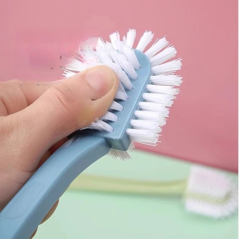 5-Sided Shoe Brush Multi-purpose Home Cleaning Tool Shoes Soft Firm Qme