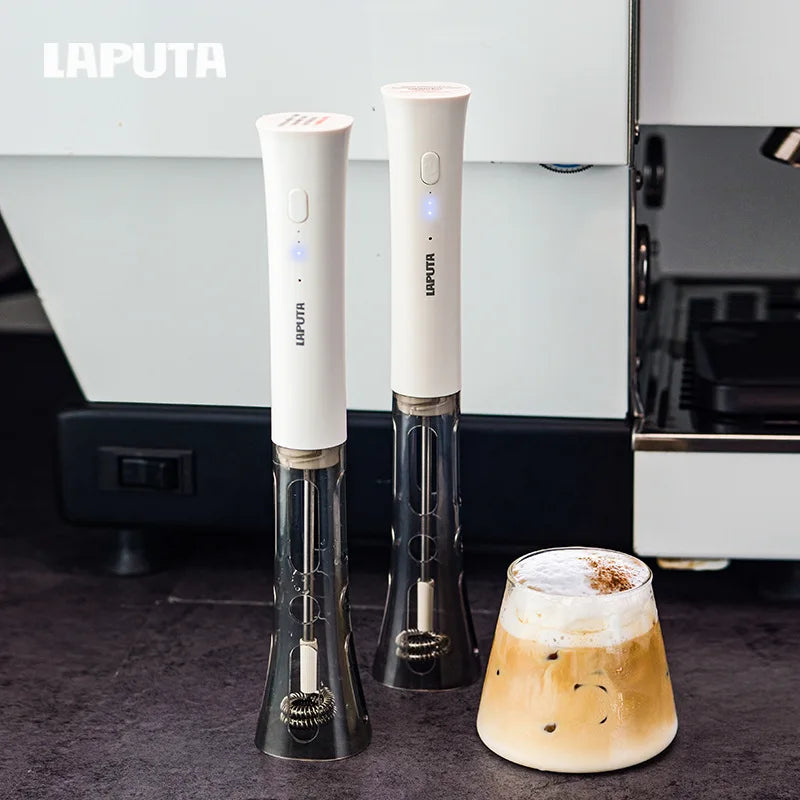 Wireless Automatic Milk Frother Hands-free Coffee Latte Art Maker Qme
