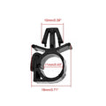 10PCS Car Wiring Harness Fastener Car Cable Fixed Buckle Clip Multifunction Cable Fixed Buckle Universal Car Accessories Tie Qme 10PCs