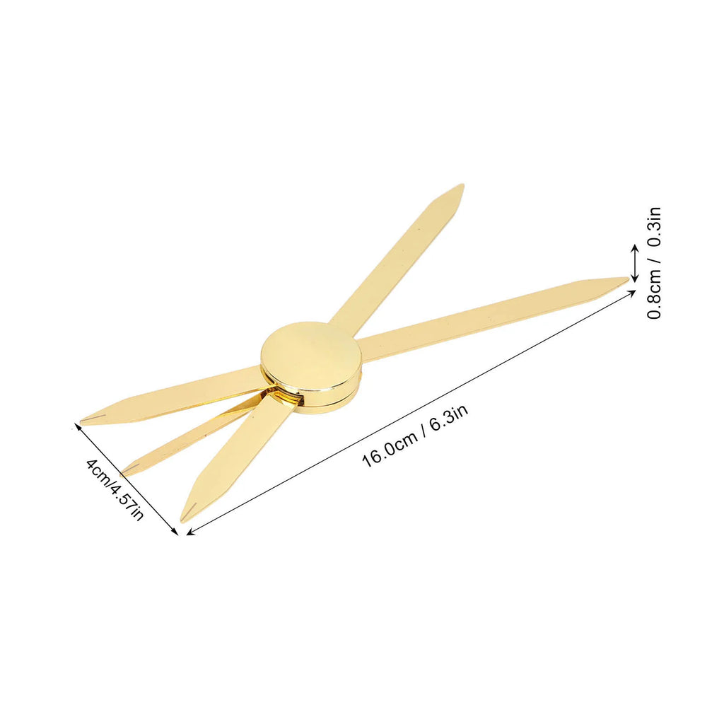 Eyebrow Ruler Adjustable Gold Light Weight Stainless Steel Material Design Brow Mapping Tool for Home for Beauty Salon Qme