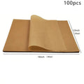 50/100Pcs Parchment Paper Baking Sheets Non-Stick Precut Baking Parchment Baking Paper Will Not Curl Burn Wax Paper. Qme A4