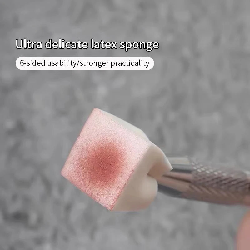 Square Nail Art Sponge Gradient Brushes Gel Polish Design Grab Pen Qme