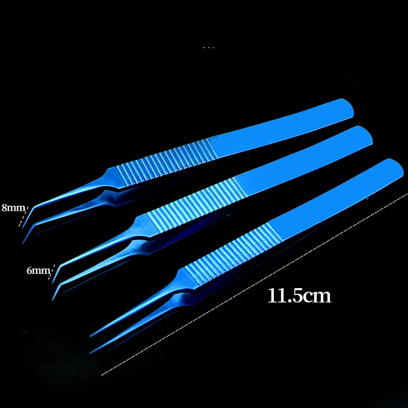 Fue Hair Transplant Forceps Implanter Tweezer Titanium Qme