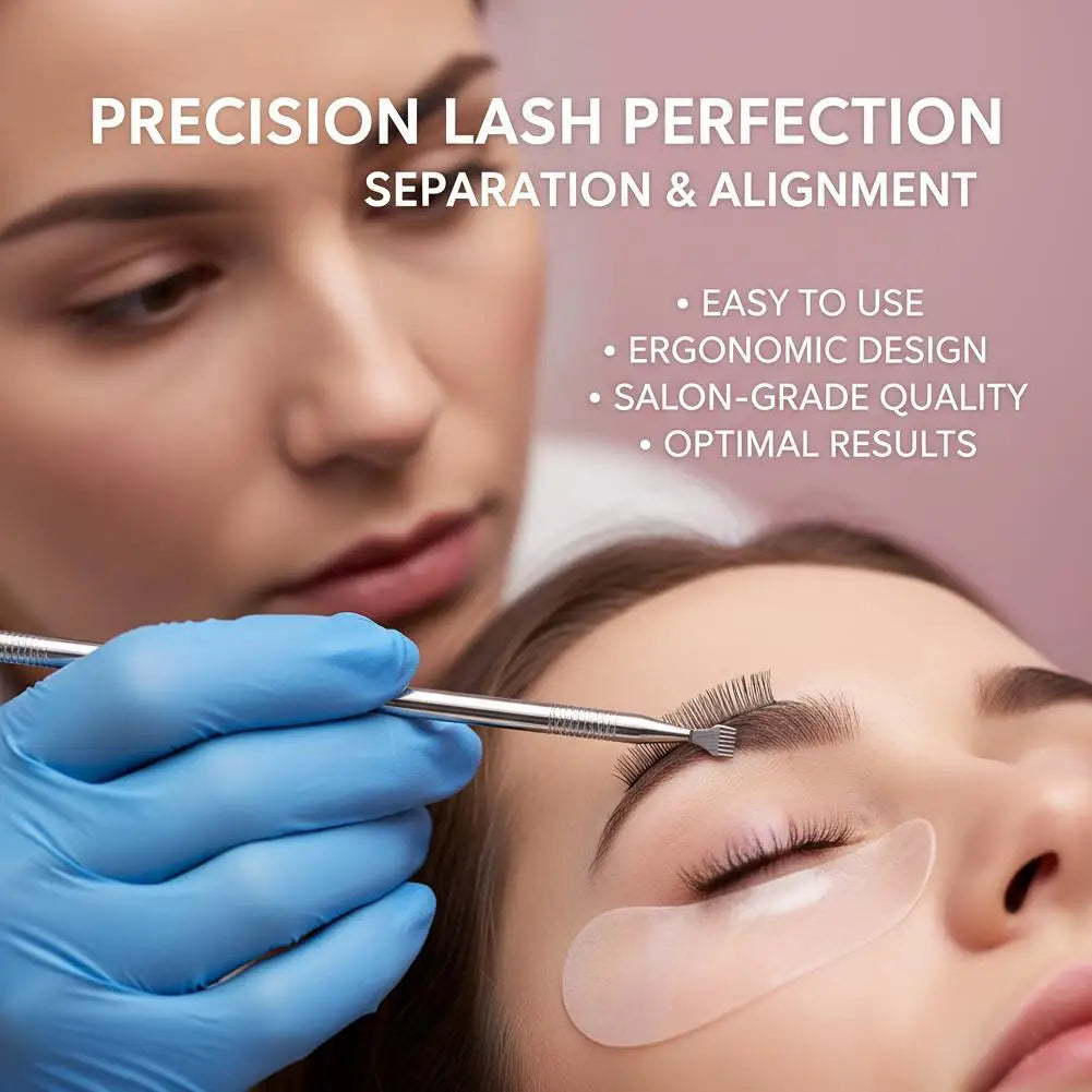 Double-ended Eyelash Lift Tool Pointed Tips Separating Comb Beauty Qme